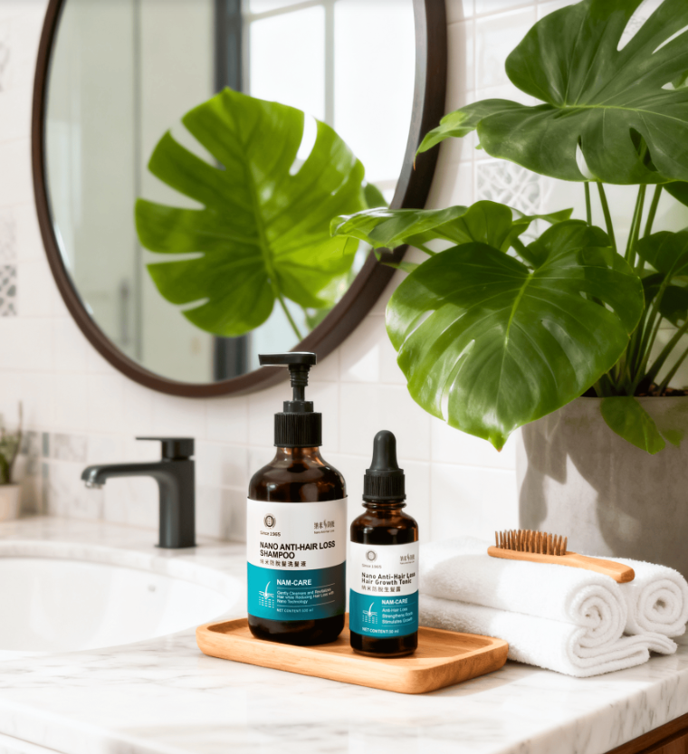 脂溢性脱发导致“地中海”发型怎么办？新加坡贡方堂TCM丘保润妙方防脱固发！