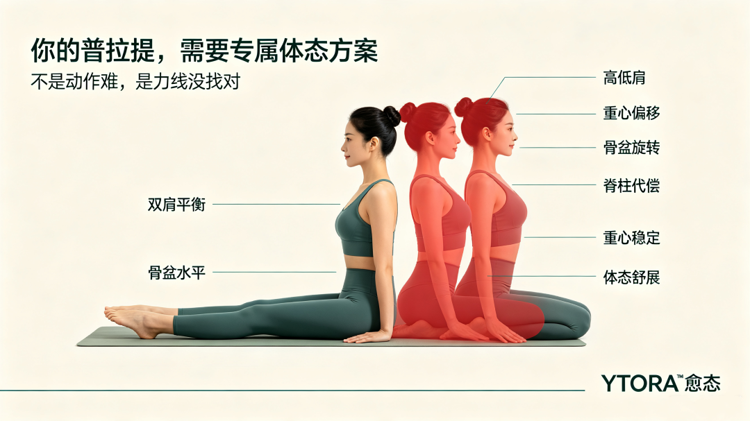 为什么越来越多人练完普拉提,最后却选择了YTORA™愈态? 为什么越来越多人练完普拉提,最后却选择了YTORA™愈态?