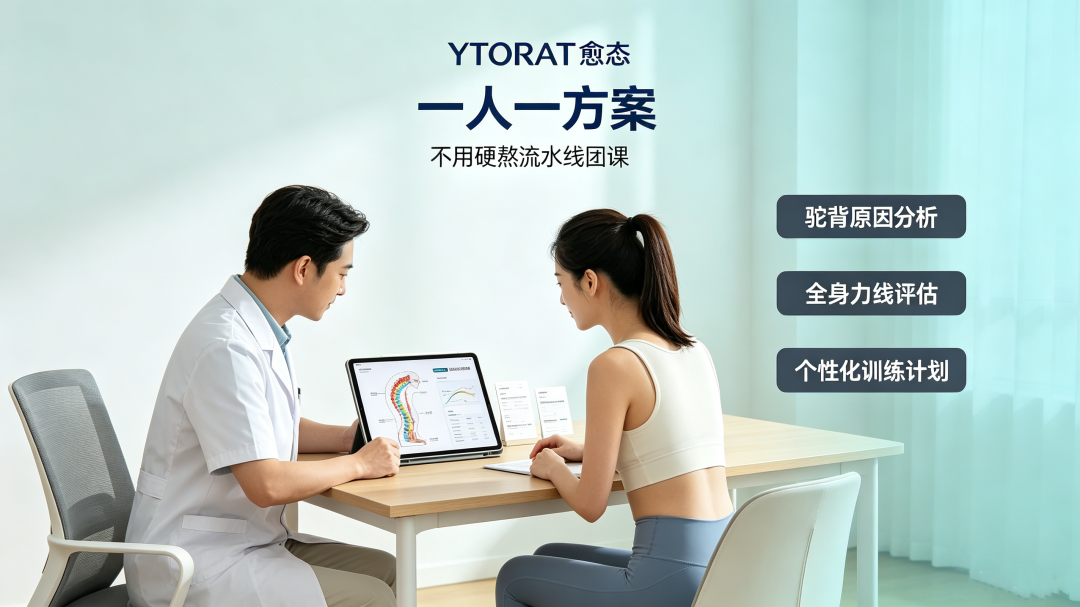 体态问题反复?YTORA™愈态,一对一矫正,比普拉提更懂你的身体 体态问题反复?YTORA™愈态,一对一矫正,比普拉提更懂你的身体