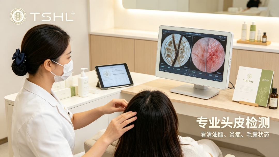 新加坡脱发困扰：头顶越来越稀、头皮越来越油？贡方堂TSHL髮愈療法™从毛囊开始养